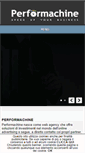 Mobile Screenshot of performachine.com